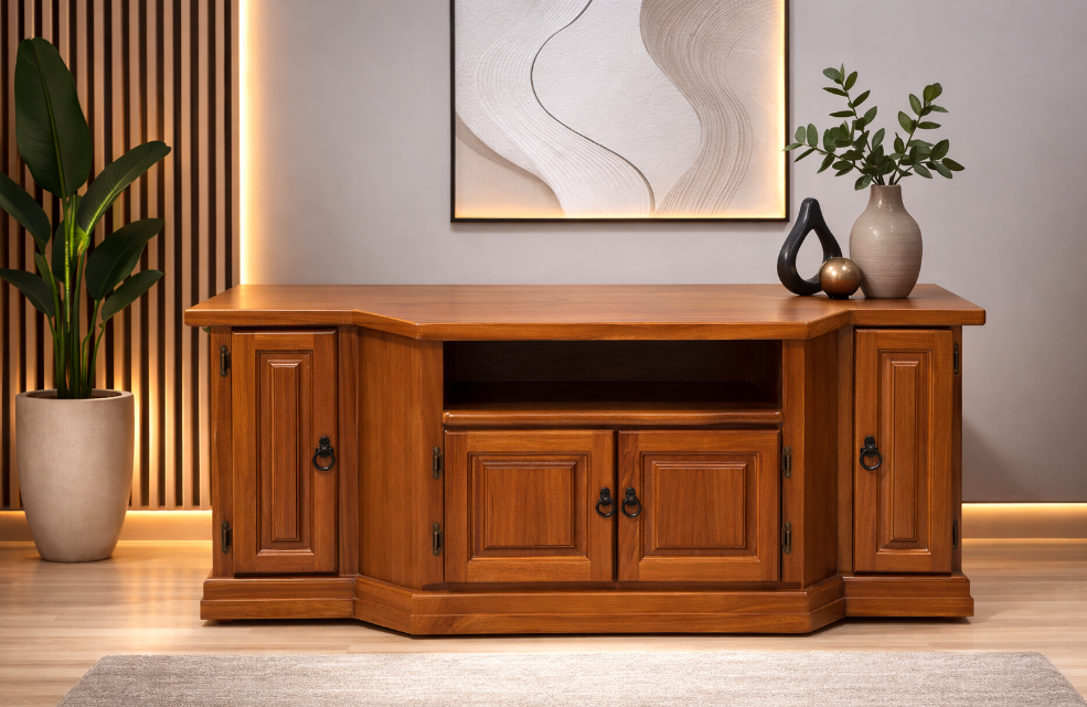 593-ATV15   Mesa tvc maciza